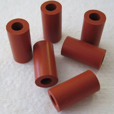 12 pieces of pickup tubing Red Rubber 10mm