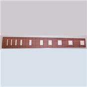 BLOC TOUCHE PALISSANDRE TYPE GIBSON CUSTOM INLAYS 628.5mm SLOTTED