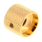 1 BOUTON DOME ALUMINIUM DORE SCHALLER