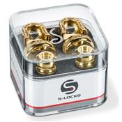 2 ATTACHE-COURROIE SCHALLER S-LOCKS DOREES M