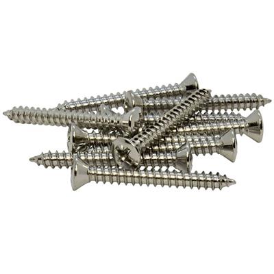5 bridge mounting screws nickel 3x20mm
