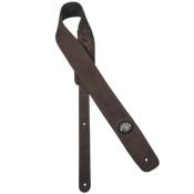 COURROIE GAUCHO DAIM DARK  BROWN GST-610-DBR