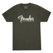 T.SHIRT FENDER LOGO CHARCOAL TAILLE S