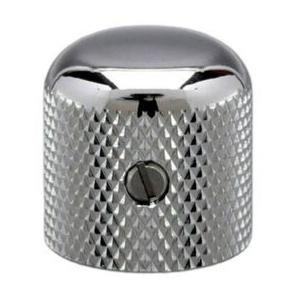 1 BOUTON DOME METAL CHROME GOTH 18x18x6mm (VK1-18)