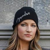 BONNET NOIR FENDER LOGO