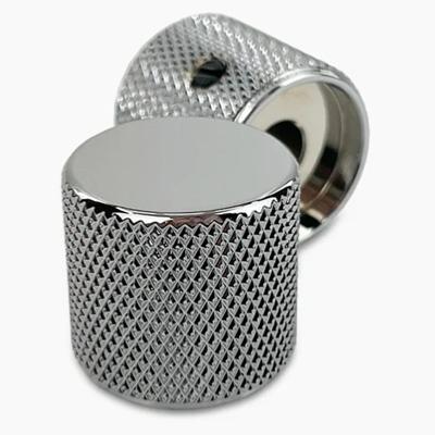 2 BOUTONS DOME PLAT CHROME ALLPARTS 19,8x18.5x6.35mm