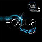 CORDES BASSE 5 CORDES SAVAREZ FOCUS F70M5 45-135