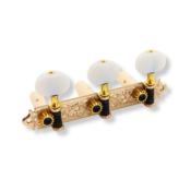 MECANIQUES DER JUNG CLASSIQUE DOREES DROIT BOUTONS PERLE