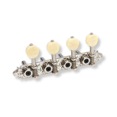 MECANIQUES MANDOLINE TETE AJOUREE DER JUNG NICKEL BOUTONS IVOROID