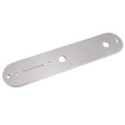 PLAQUE CONTROLE TELECASTER SATIN CHROME US + VIS 32mm/9.6mm